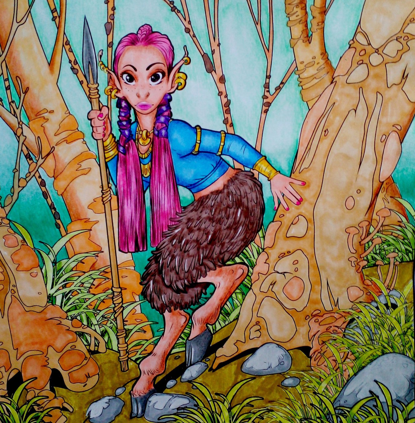 Работа от Ausmalecke