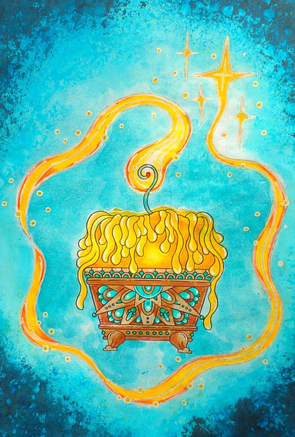 Работа от Ausmalecke