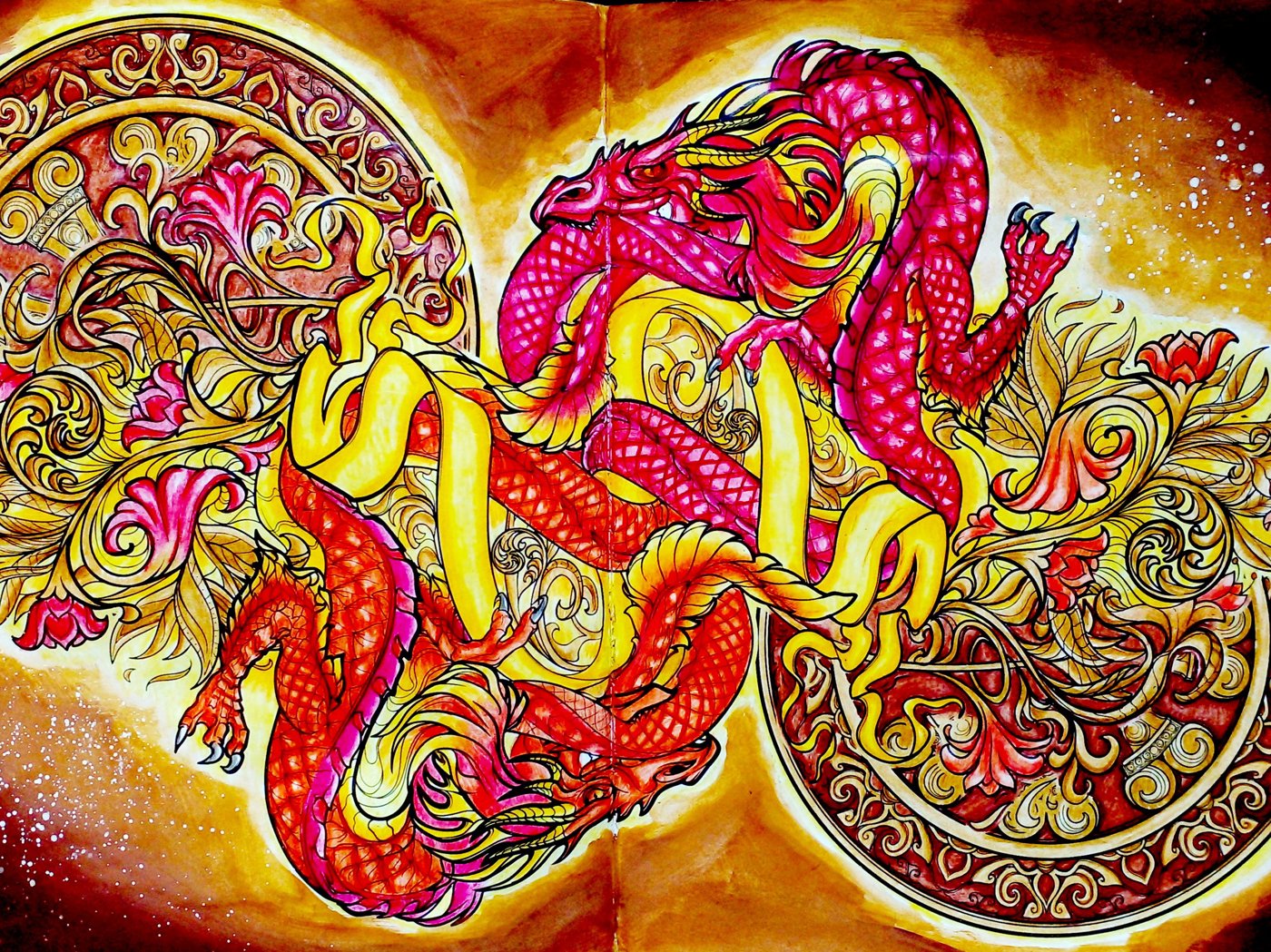 Работа от Ausmalecke