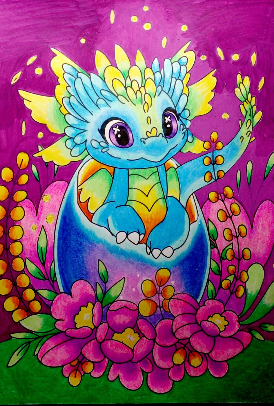 Работа от Ausmalecke