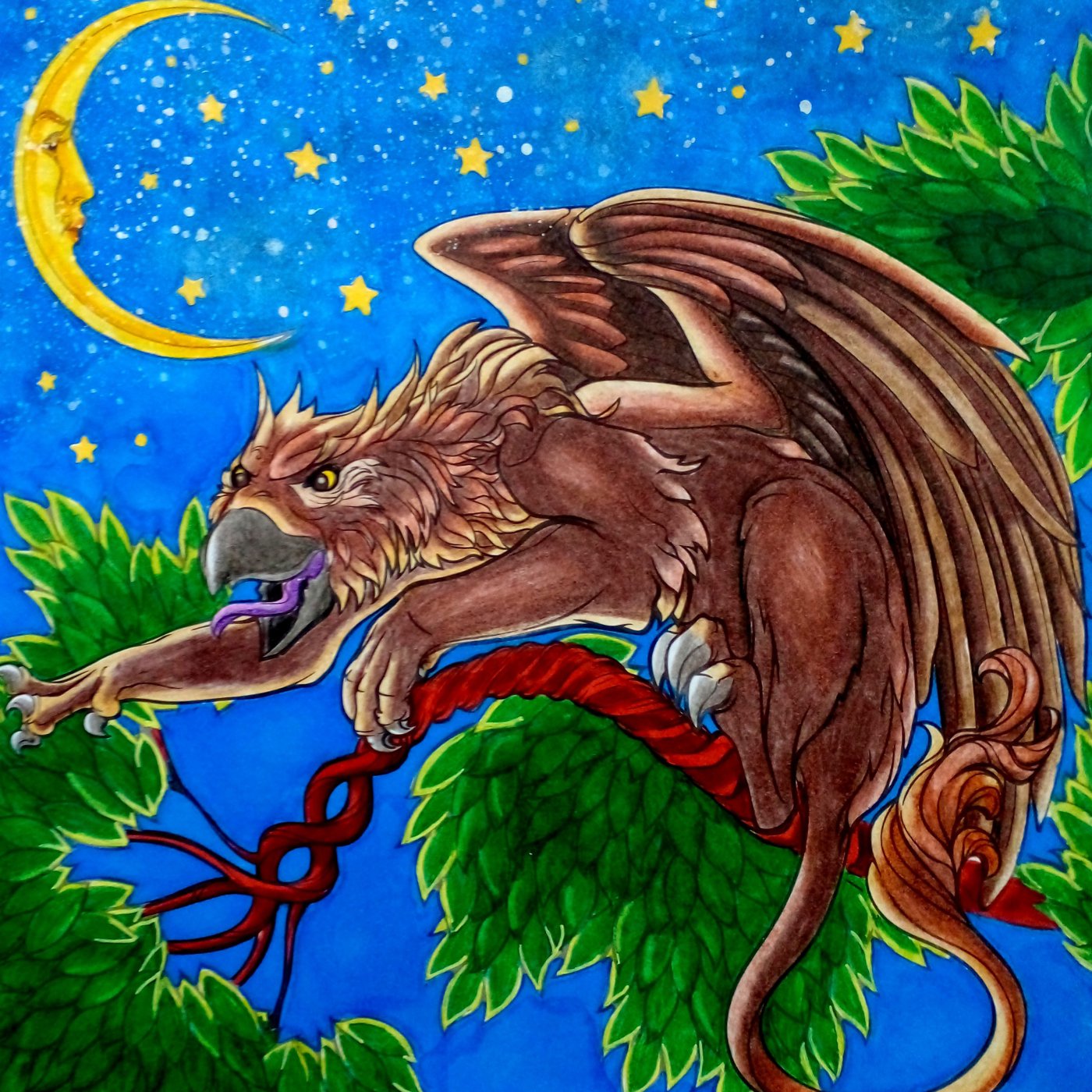 Работа от Ausmalecke