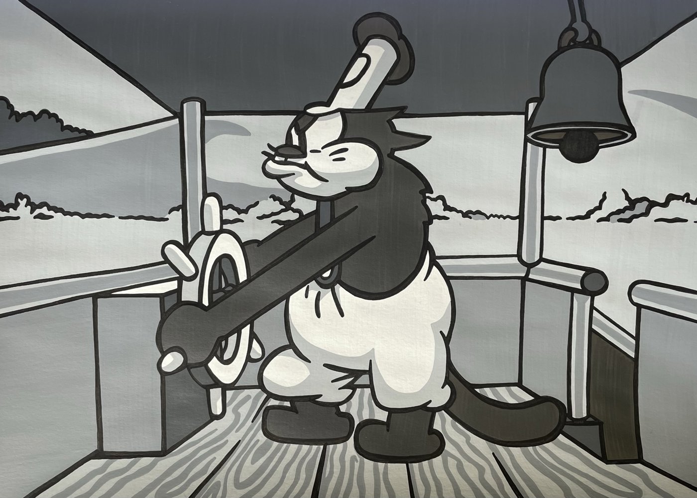 раскрасить картинку из мультика паровозик Вилли от Alexandra