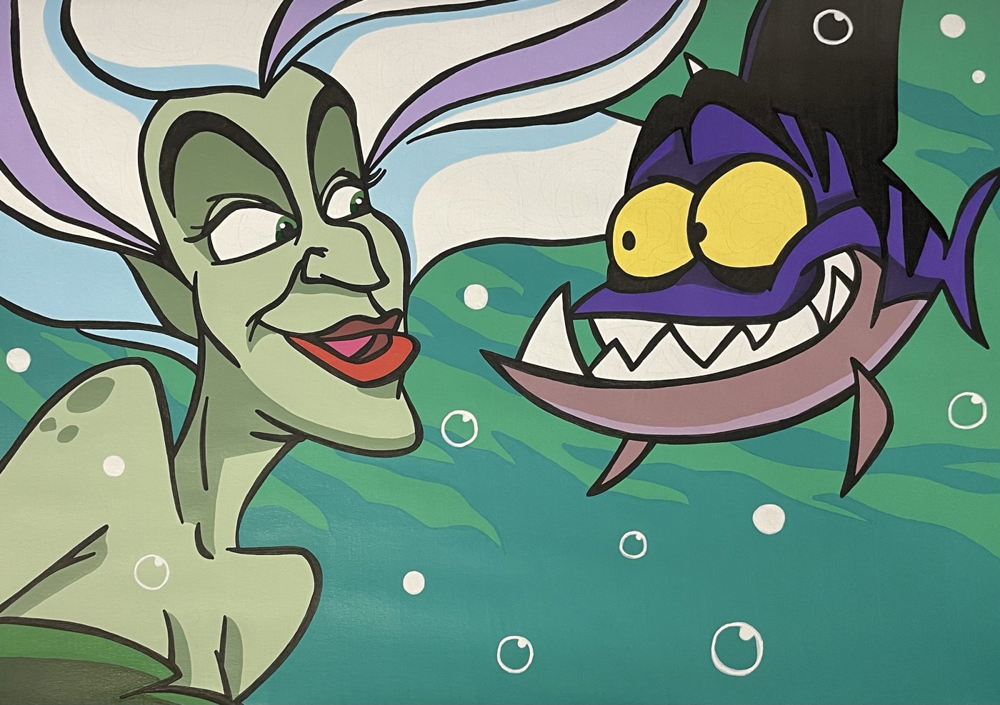 Мультик Русалочка, помощник злодея от Alexandra