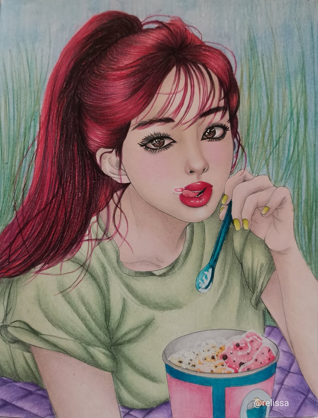 Работа от Dariacoloring