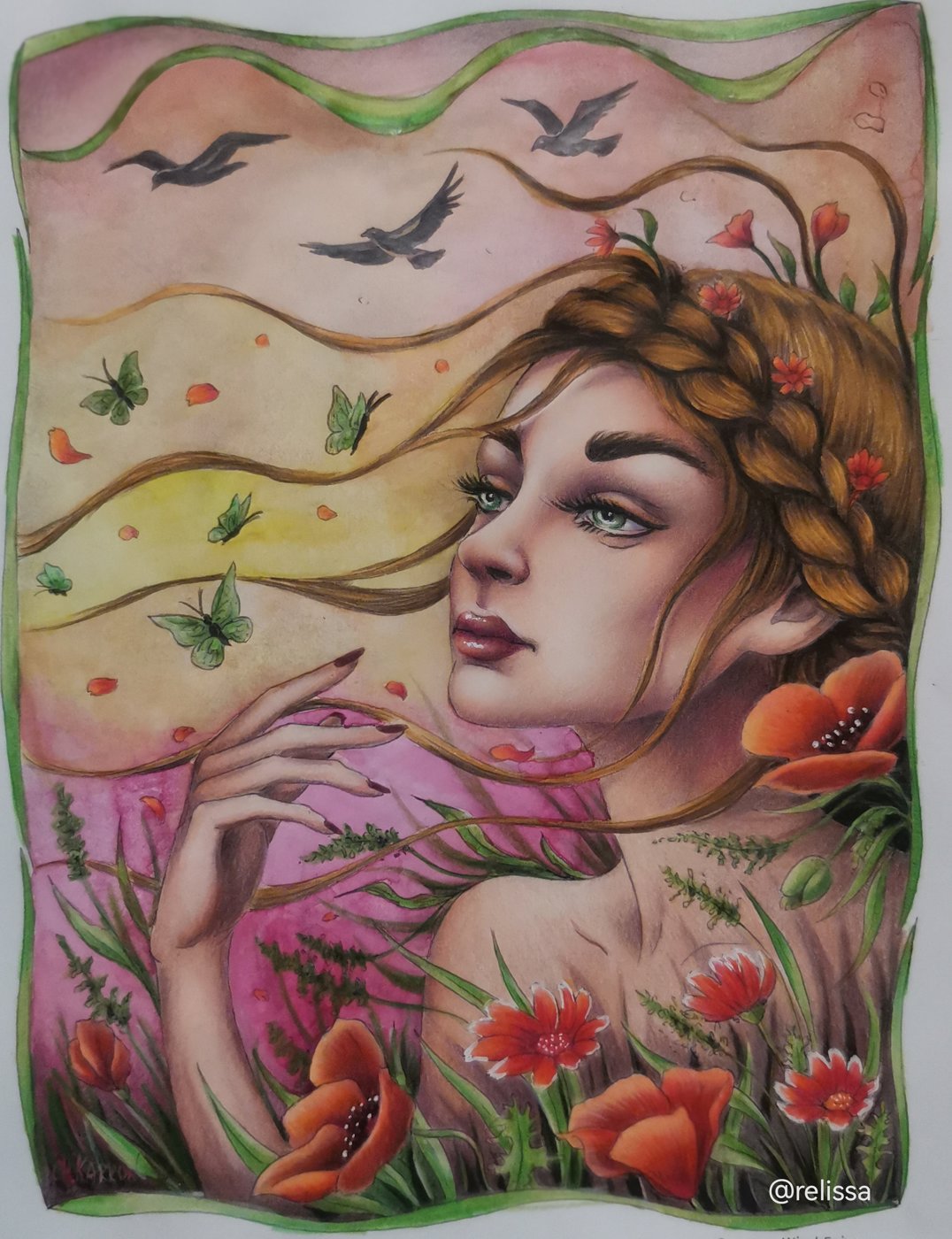 Работа от Dariacoloring