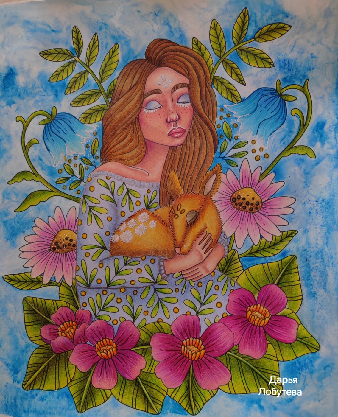 Весна от Dariacoloring