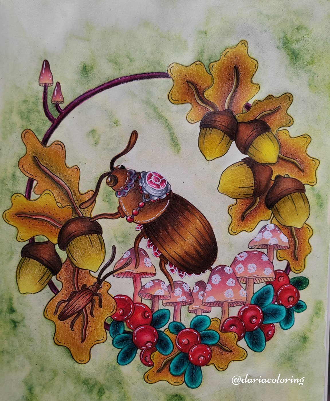 Работа от Dariacoloring