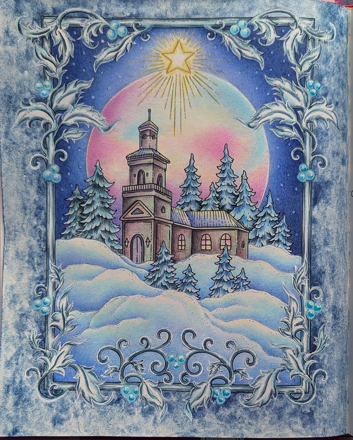 Зимняя сказка от lika.coloring