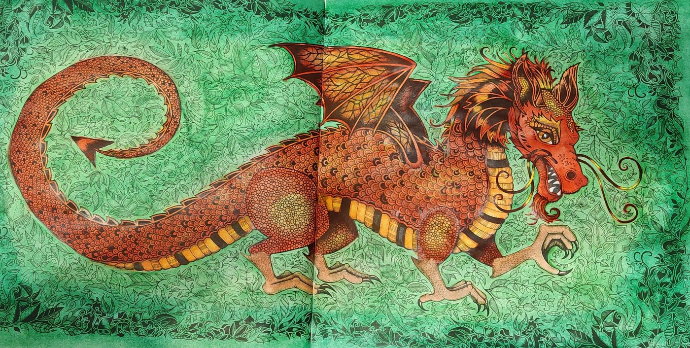 Огненный дракон от Tatiana Svet