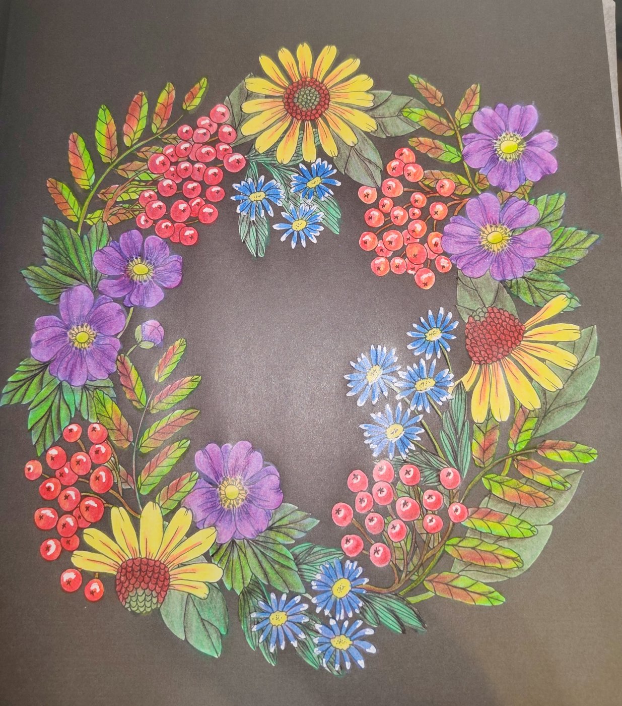 Венок из цветов от Tatiana Svet