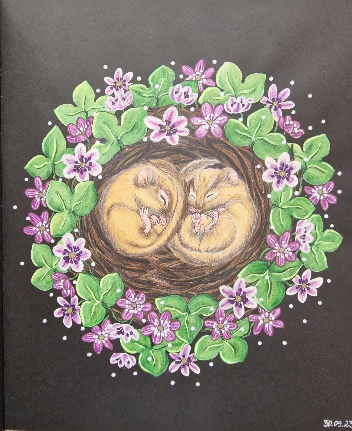 Гнёздышко от Coloring with Marina