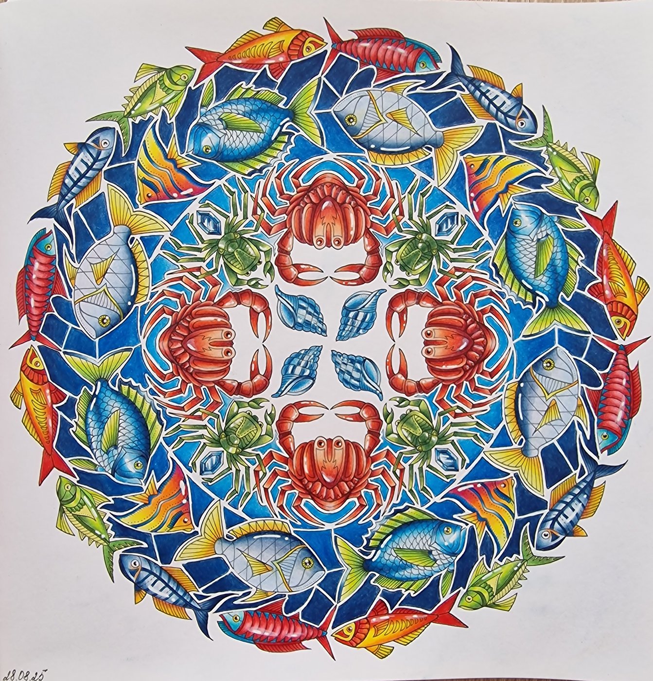 Мандала от Coloring with Marina