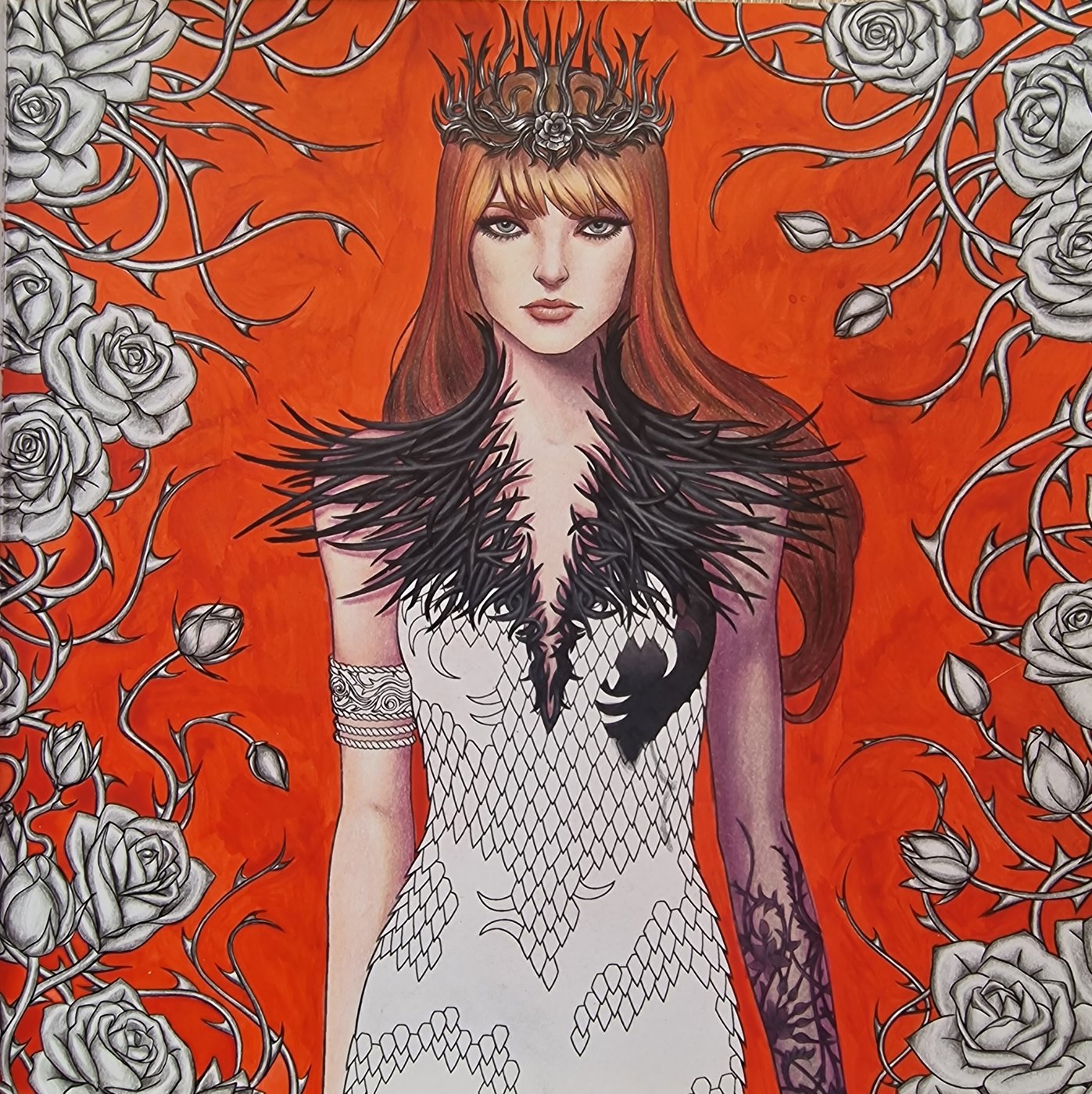 WIP Feyre от Coloring with Marina