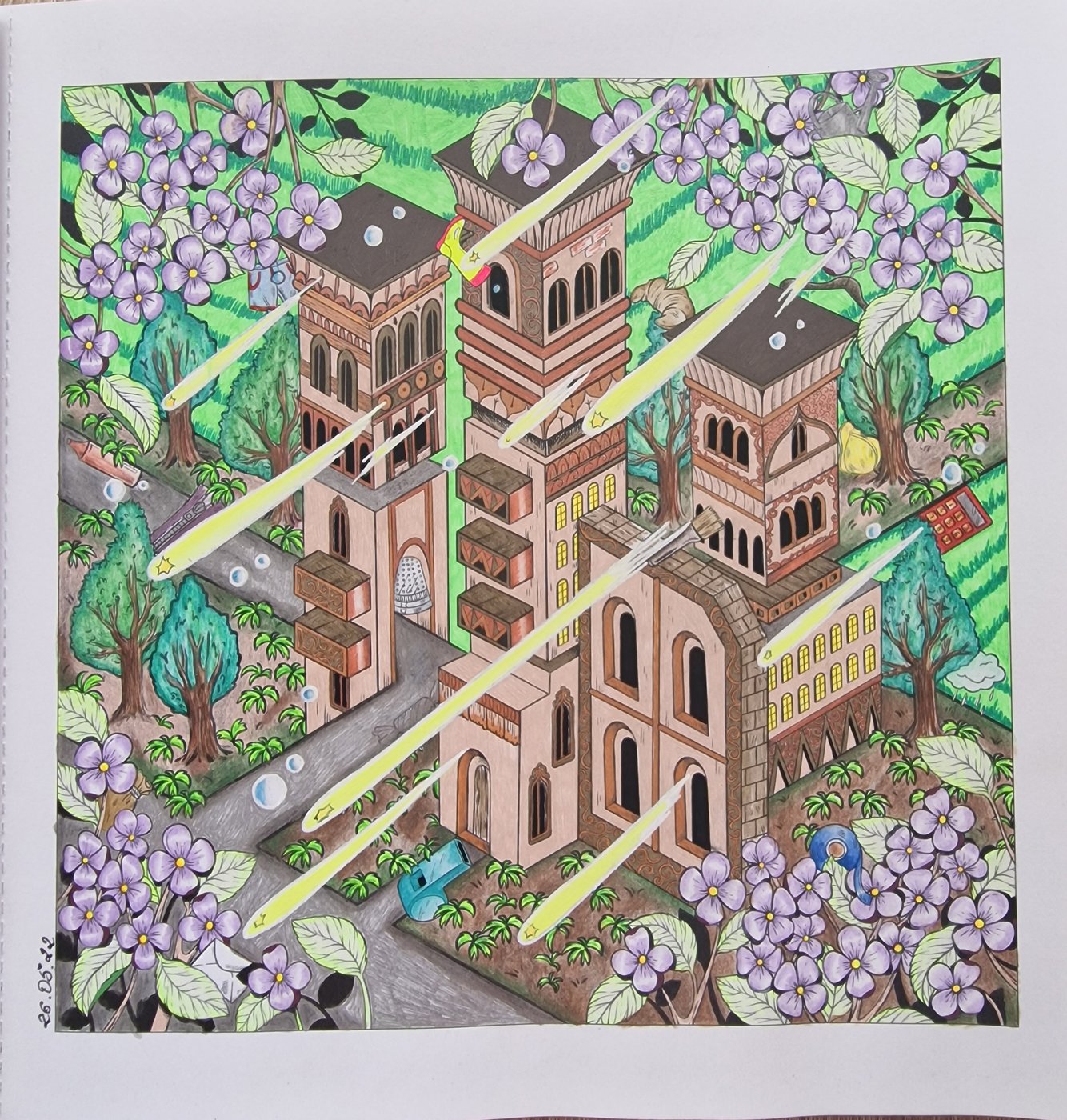 View от Coloring with Marina