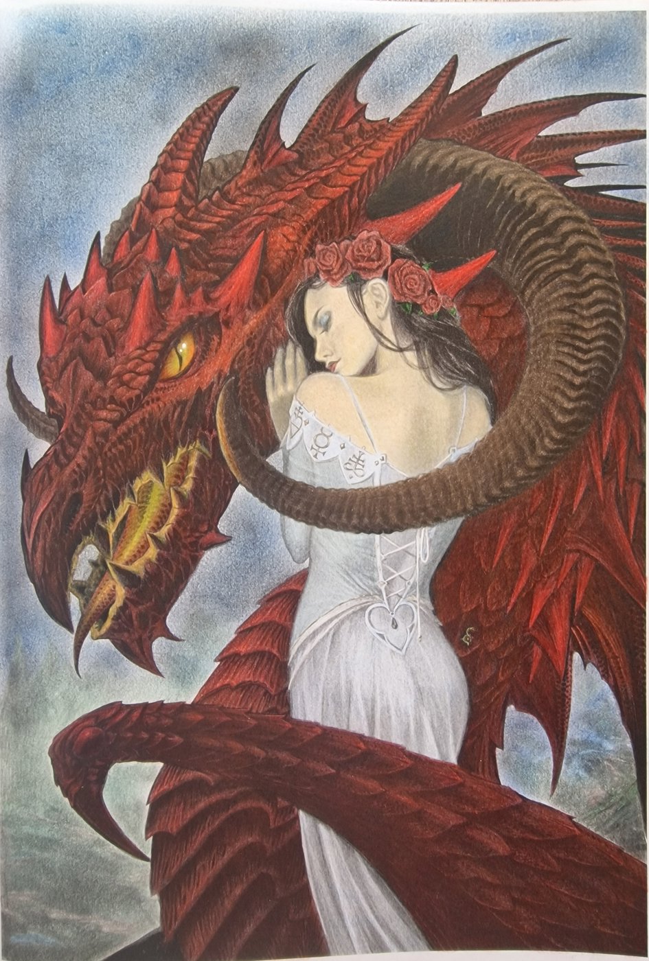 Dragon Scold от Coloring with Marina