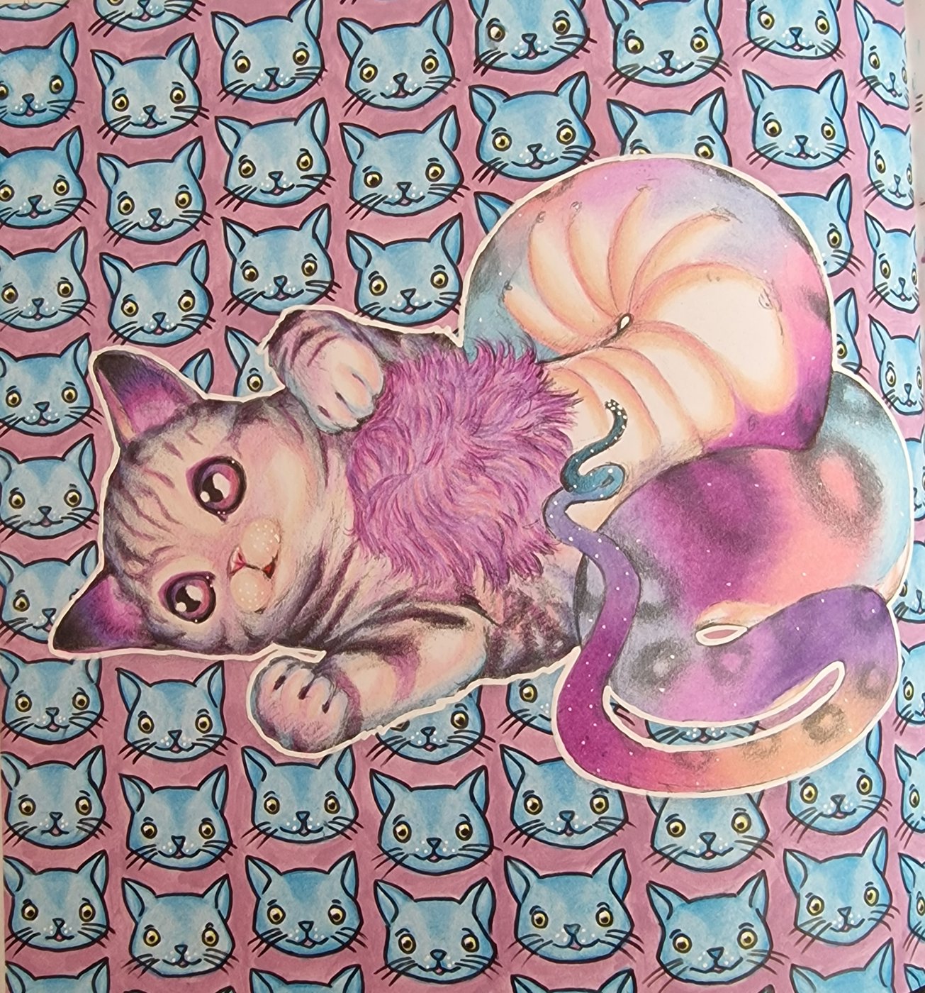 Упоротые котики от Coloring with Marina