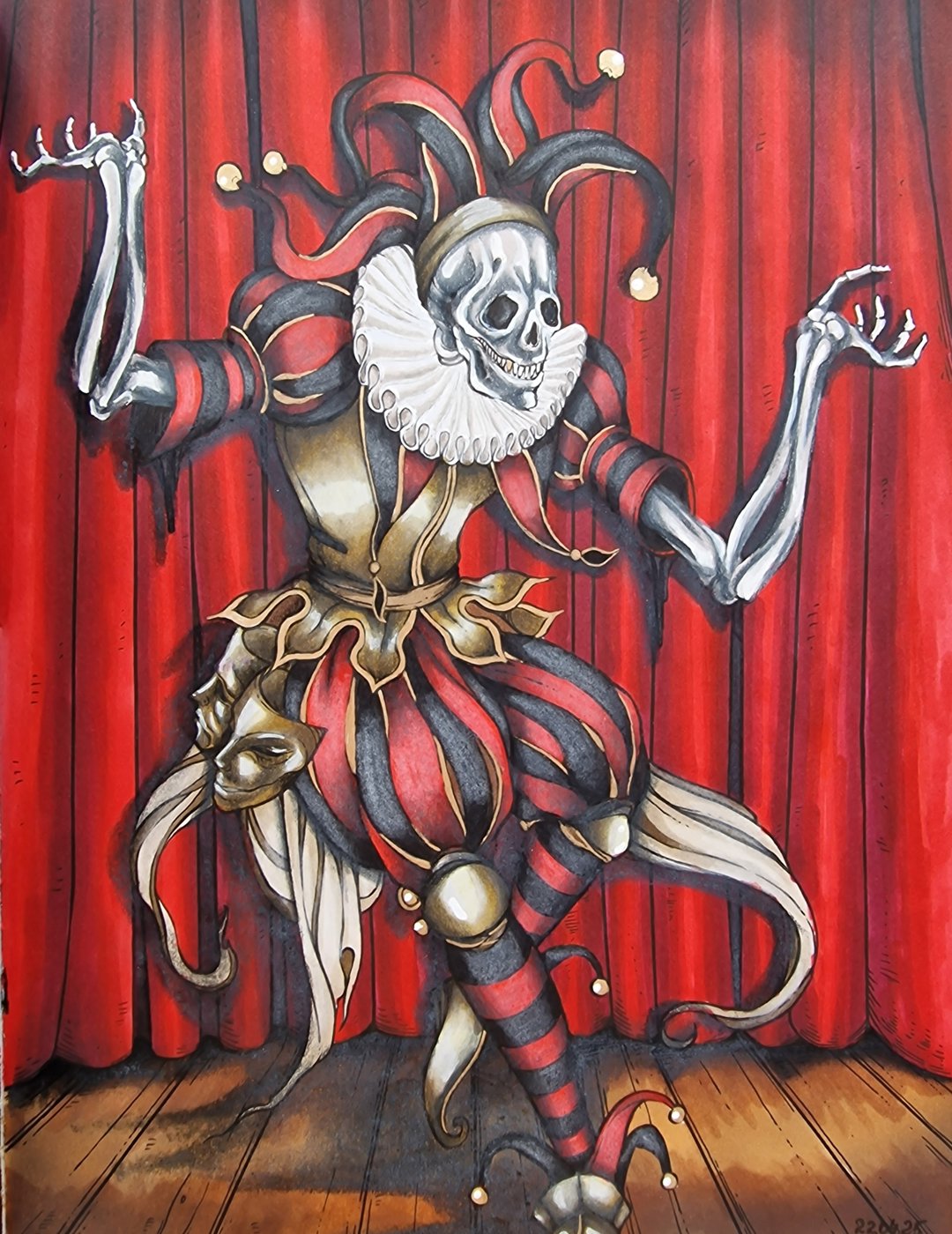 Клоун 🤡 от Coloring with Marina