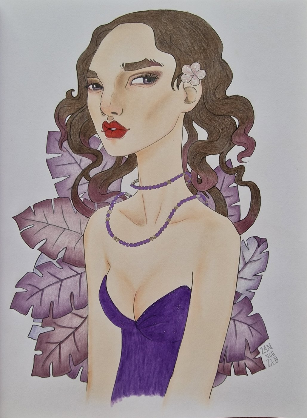 Leila от Coloring with Marina