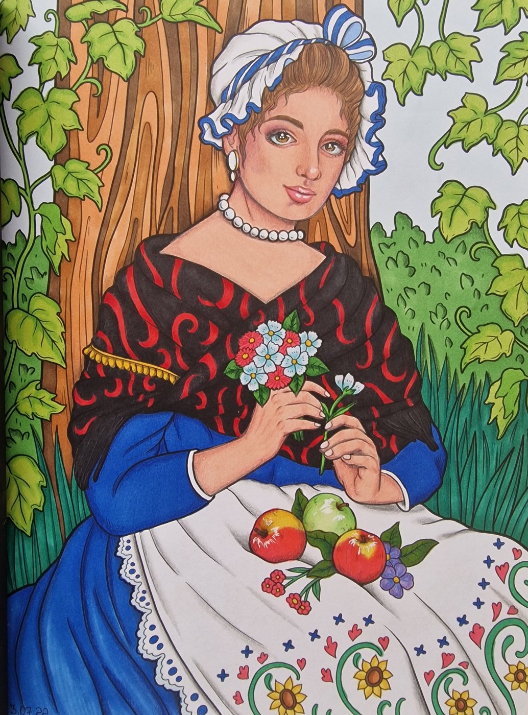 Lady Magnolia от Coloring with Marina