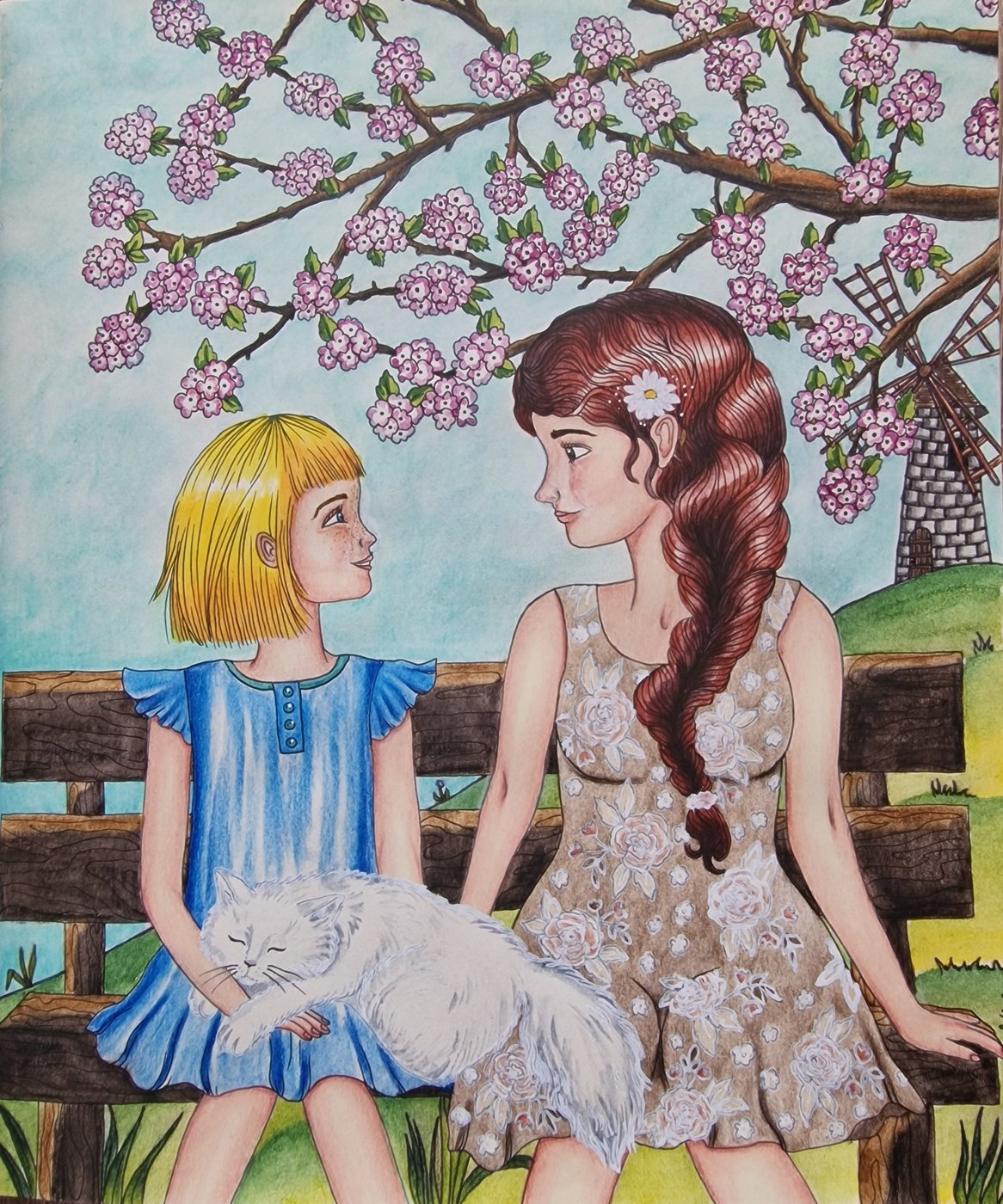 Sisters от Coloring with Marina