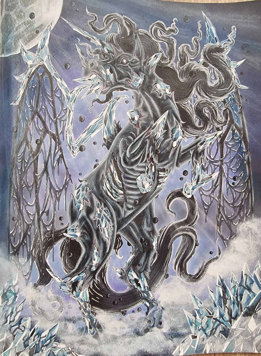 Лошадка каменеет 🥲 от Coloring with Marina