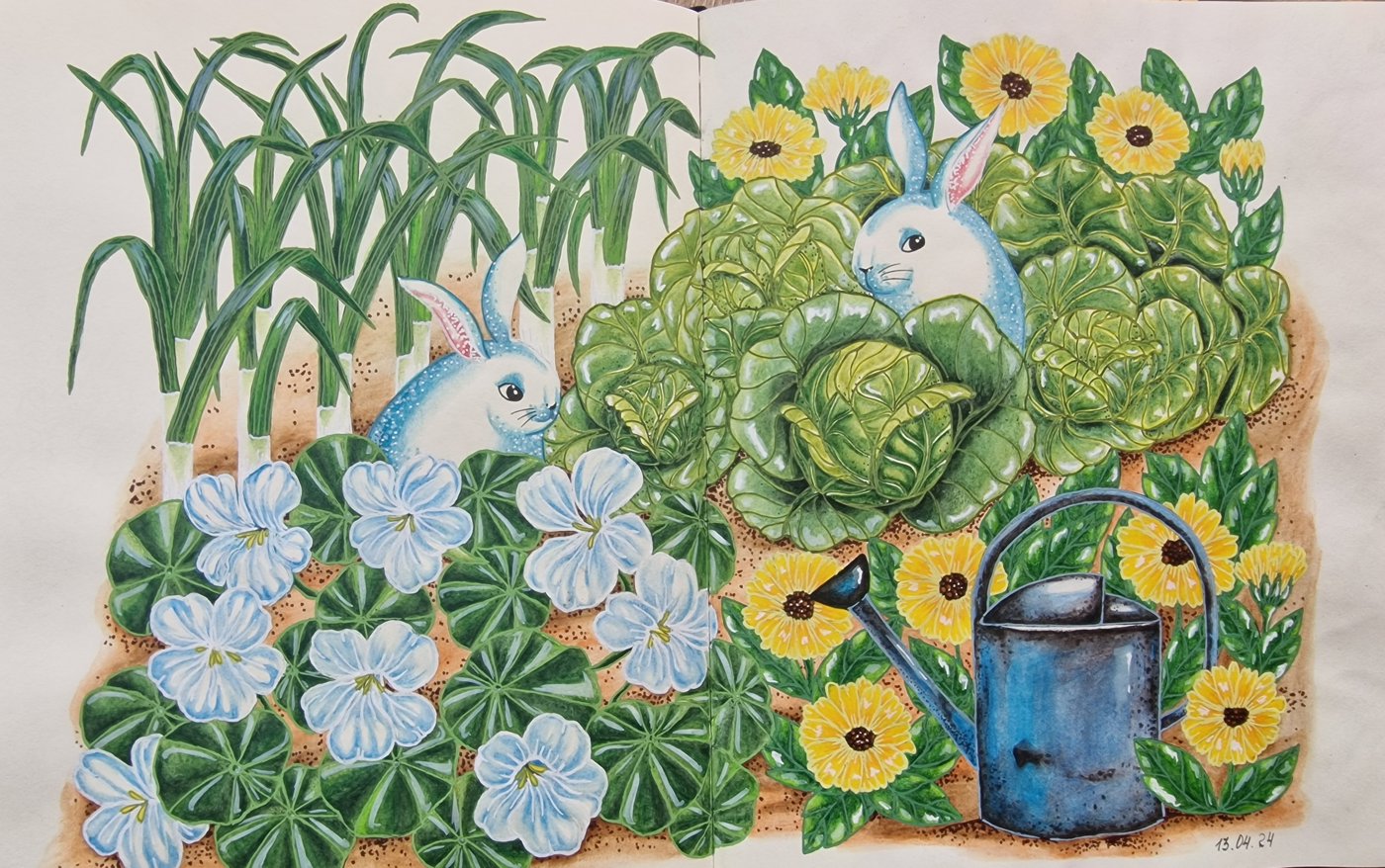 Garden от Coloring with Marina