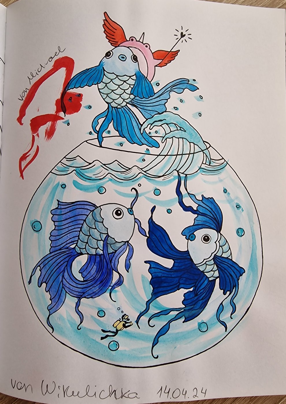 От моей сестры 🥰 от Coloring with Marina