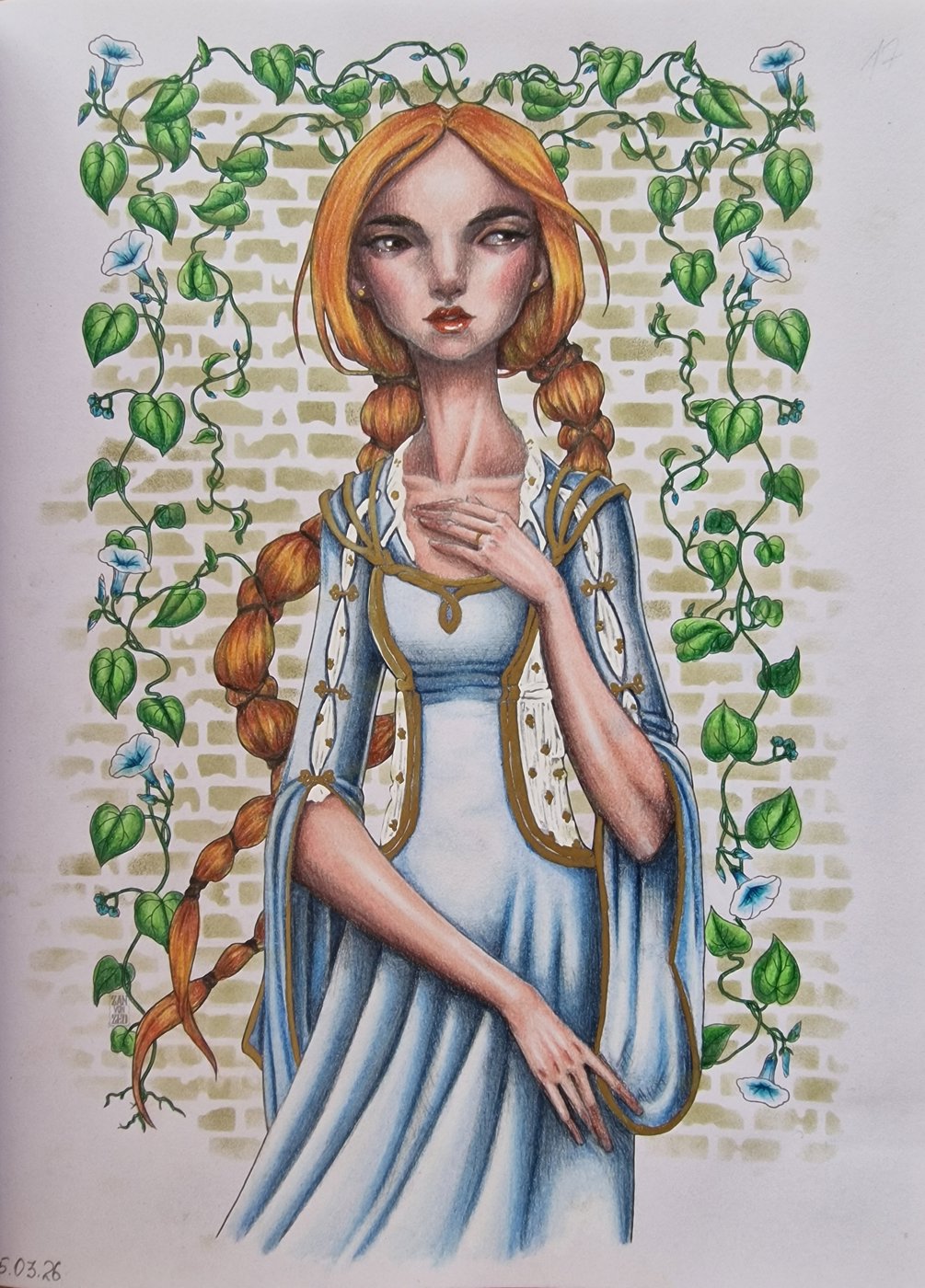 Lady Lea от Coloring with Marina