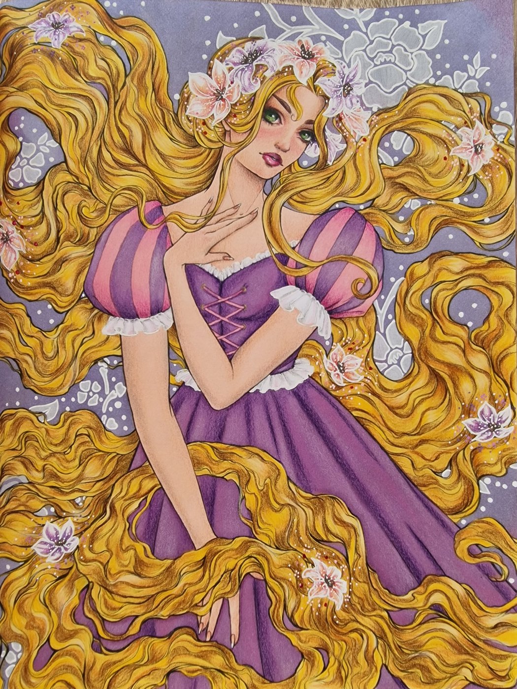 Rapunzel от Coloring with Marina