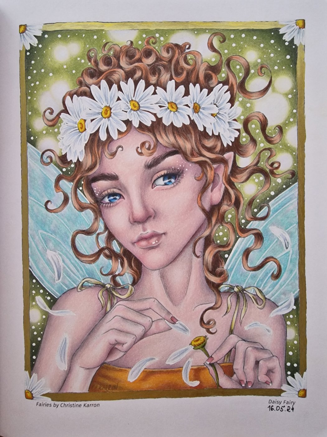 Любит, не любит... от Coloring with Marina