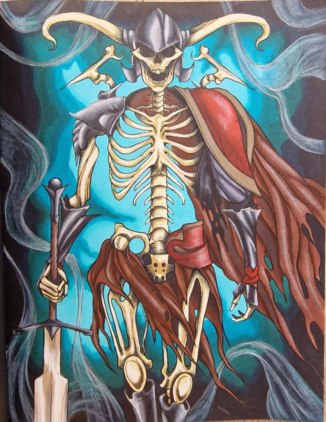 Воин от Coloring with Marina