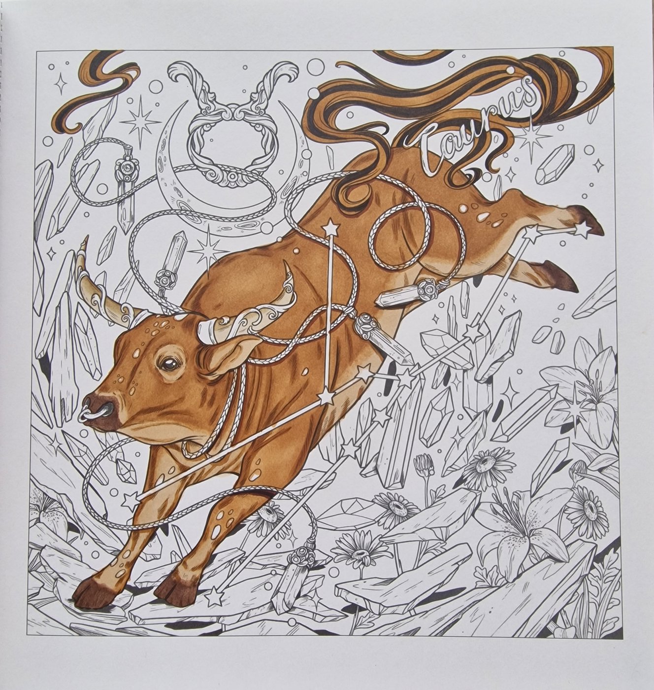 WIP Телец от Coloring with Marina