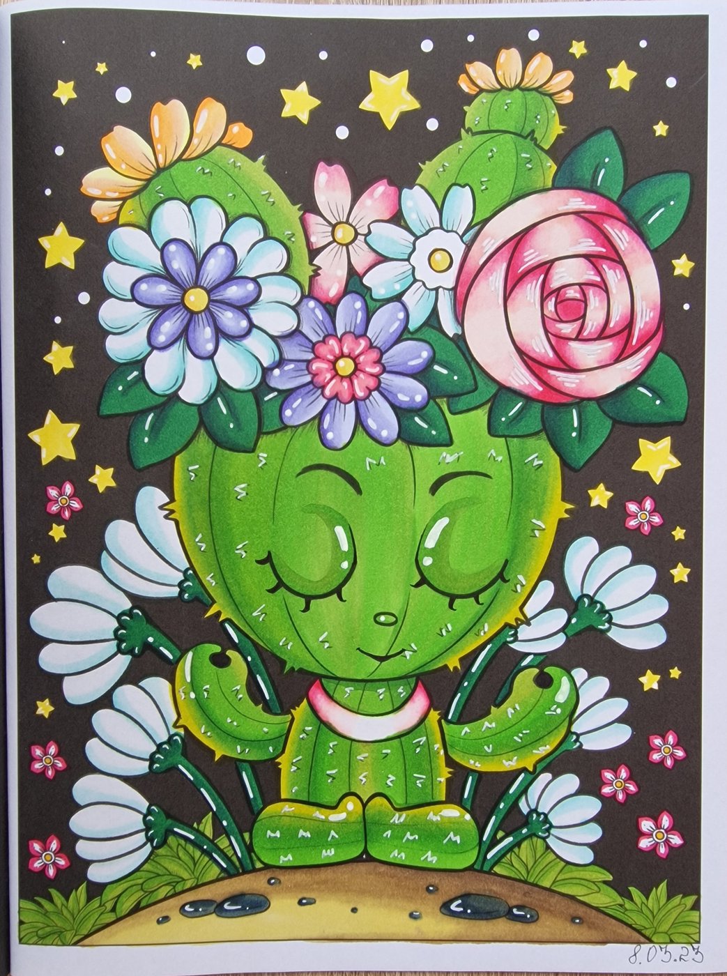 Yoga 🌵 от Coloring with Marina