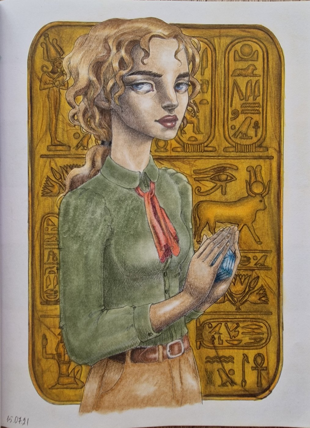 Egypt от Coloring with Marina