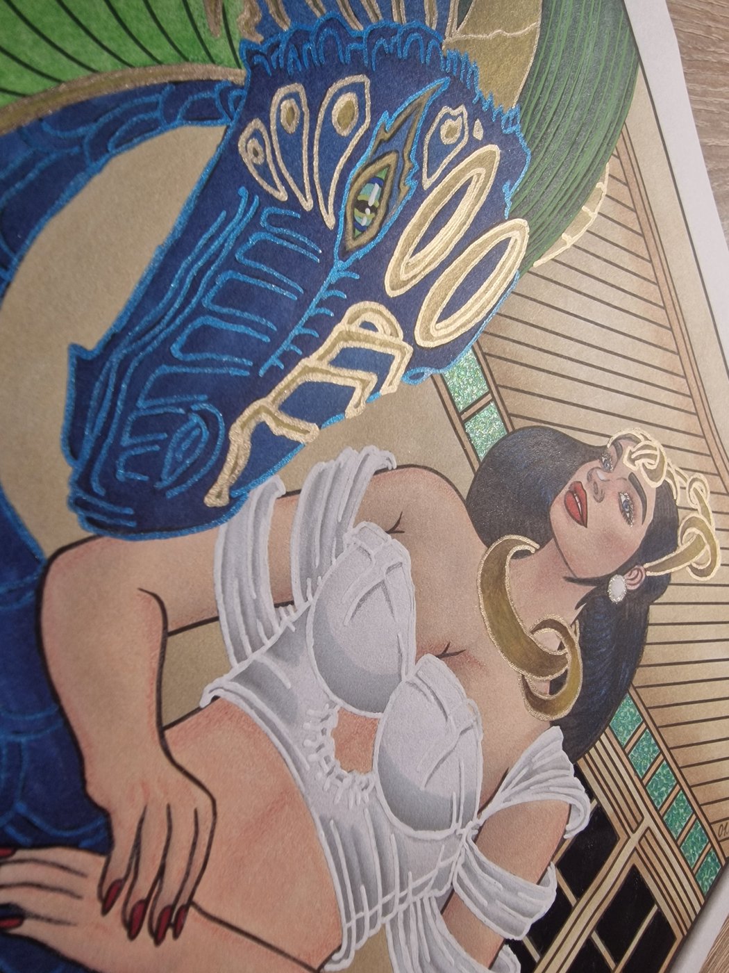 Water drago от Coloring with Marina (3/4)