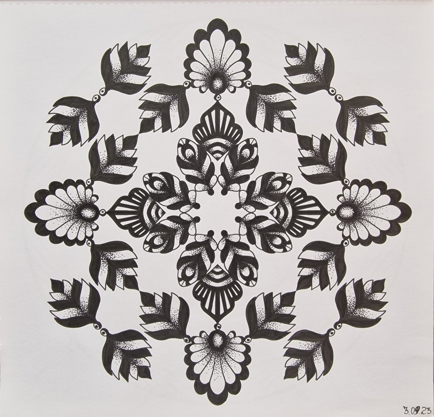 Black and White от Coloring with Marina