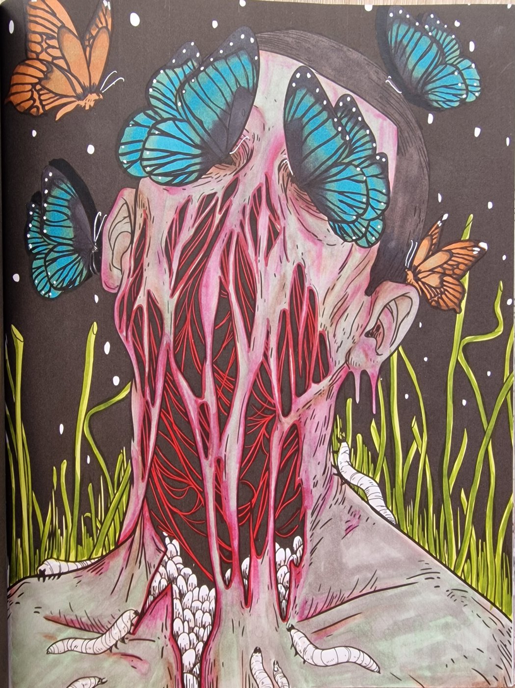 Бабочки от Coloring with Marina