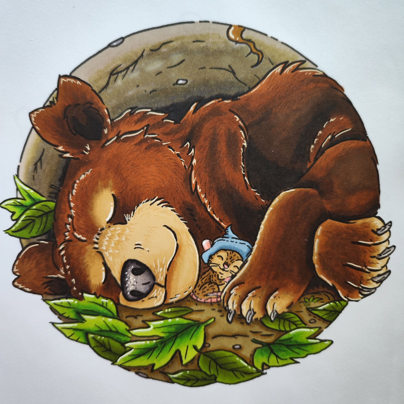 Mouse and bear от Rioky