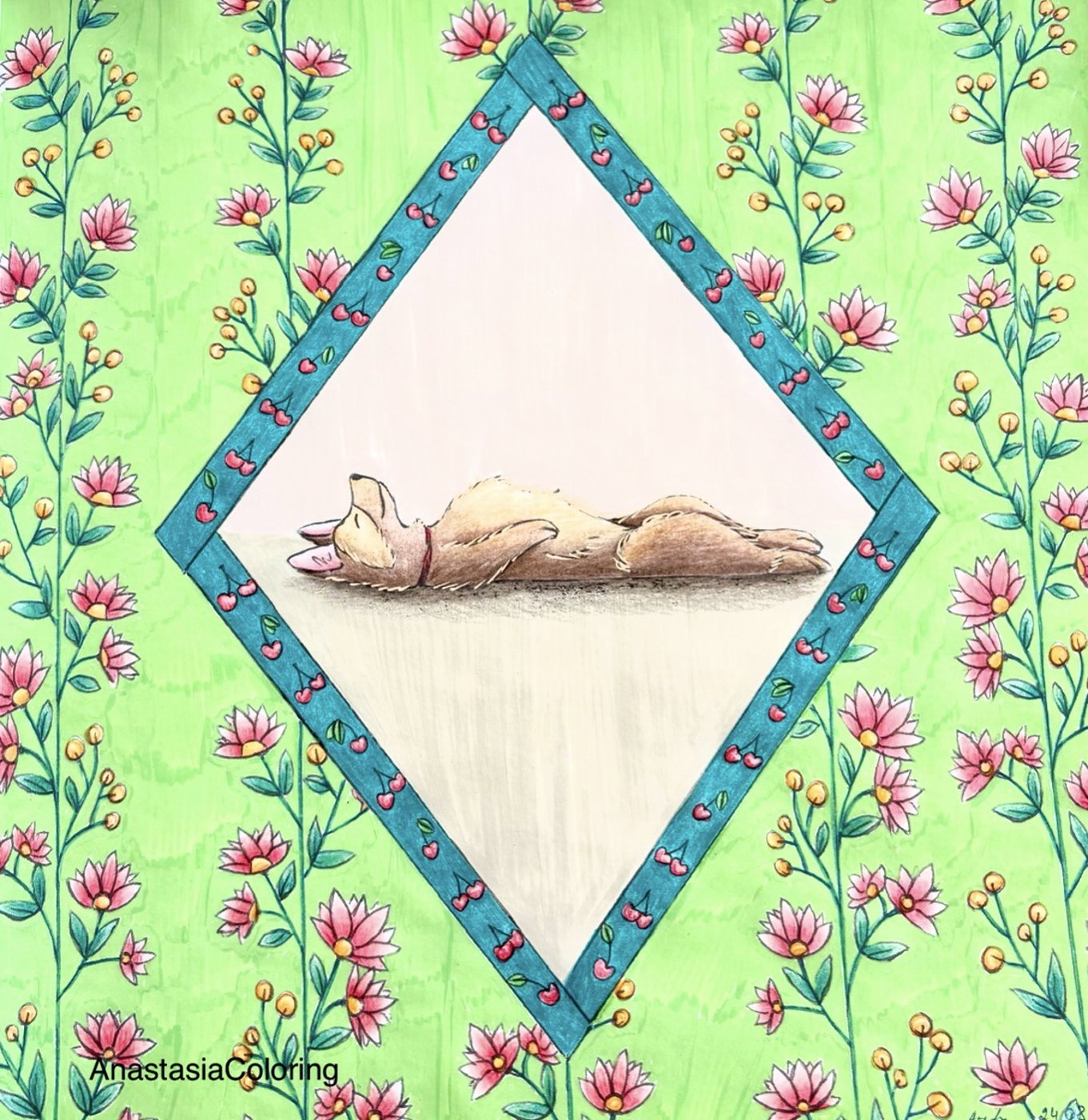 Работа от AnastasiaColoring