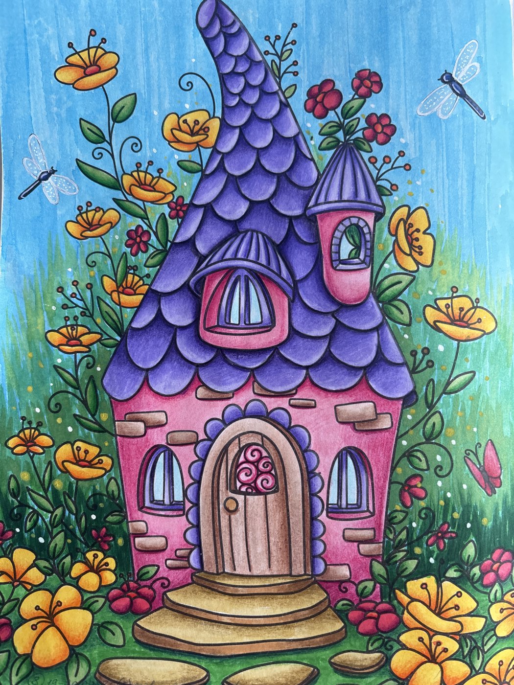 Работа от AnastasiaColoring