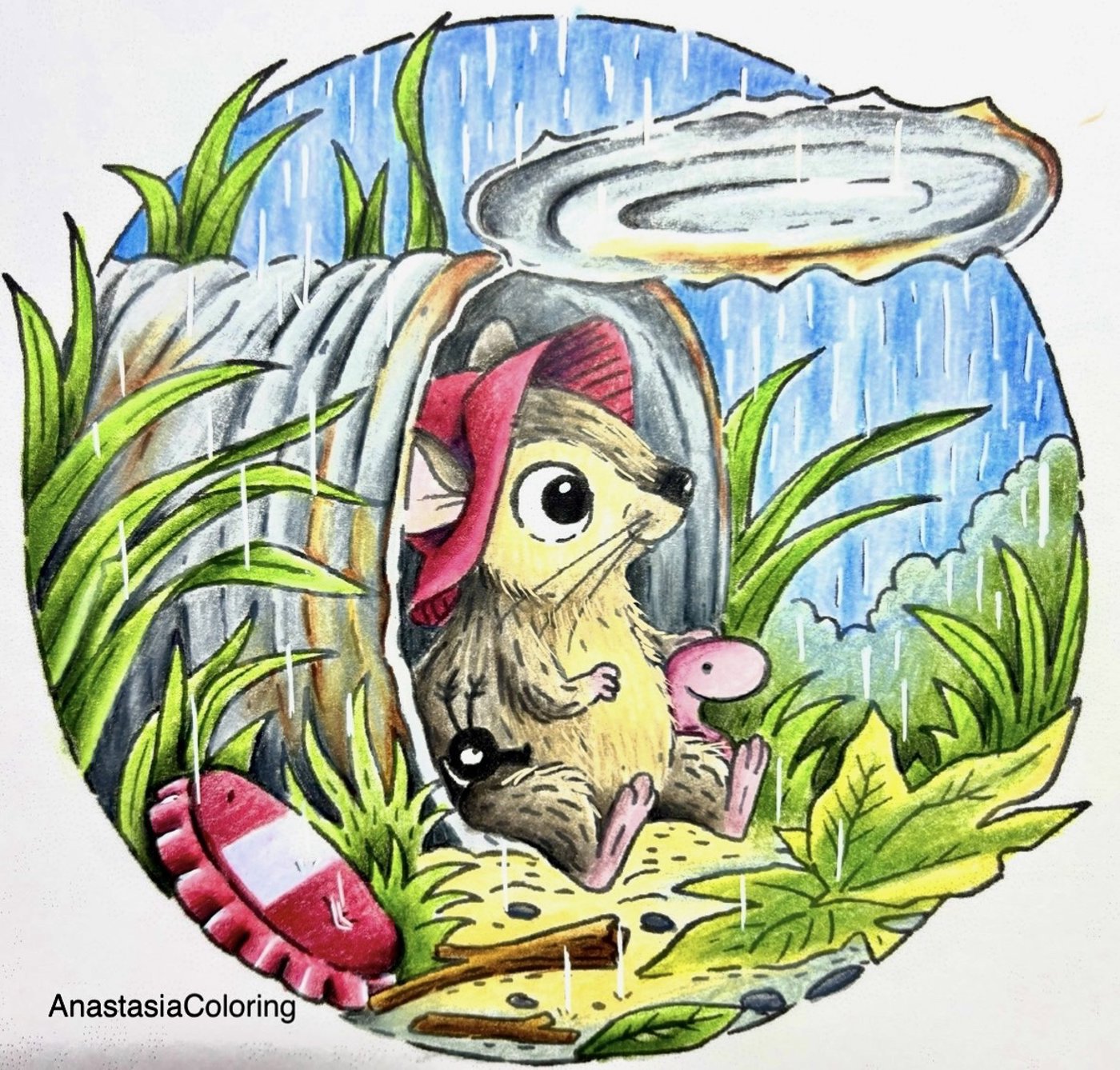 Работа от AnastasiaColoring
