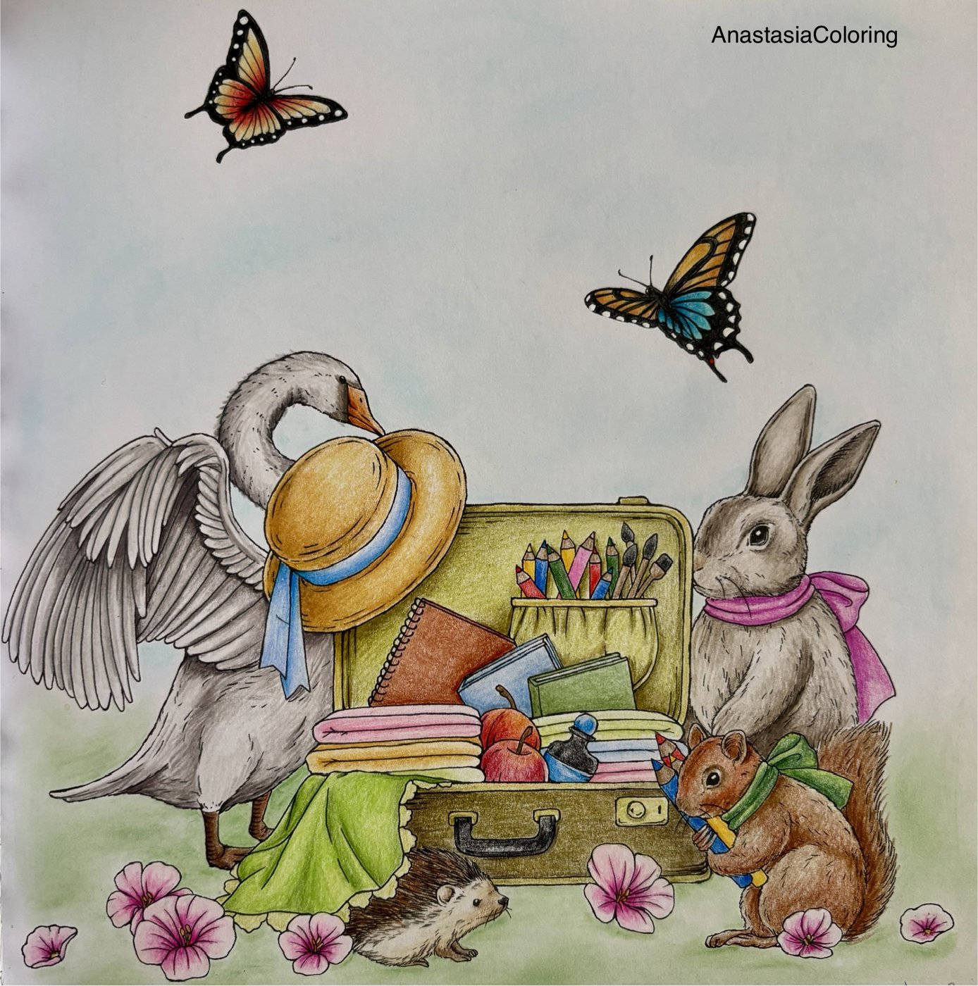 Работа от AnastasiaColoring