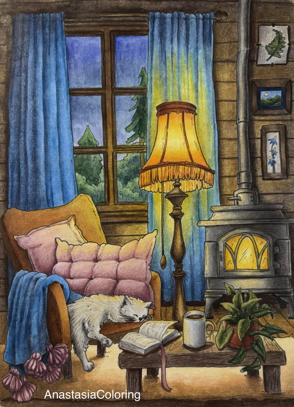 Работа от AnastasiaColoring