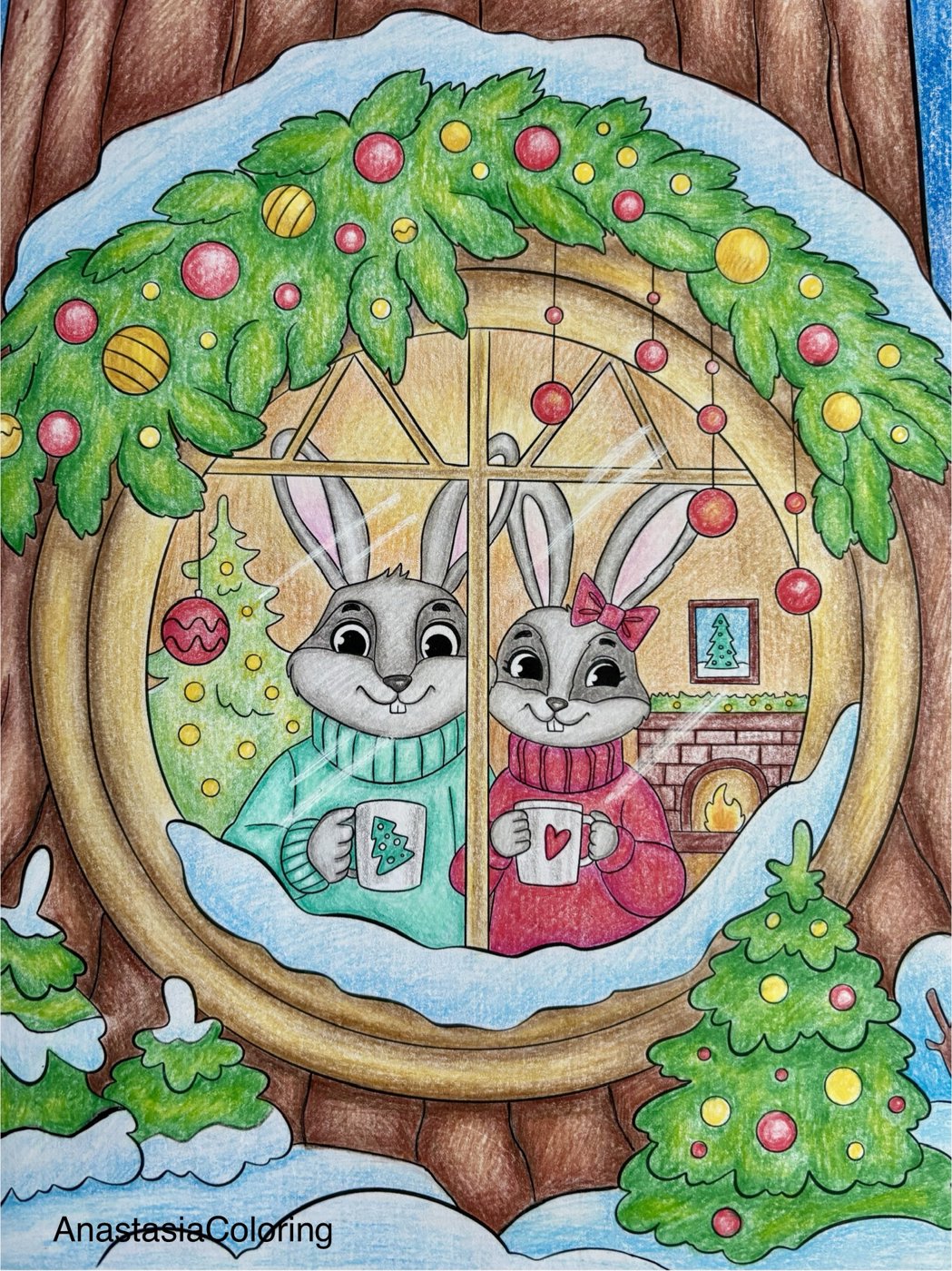 Работа от AnastasiaColoring