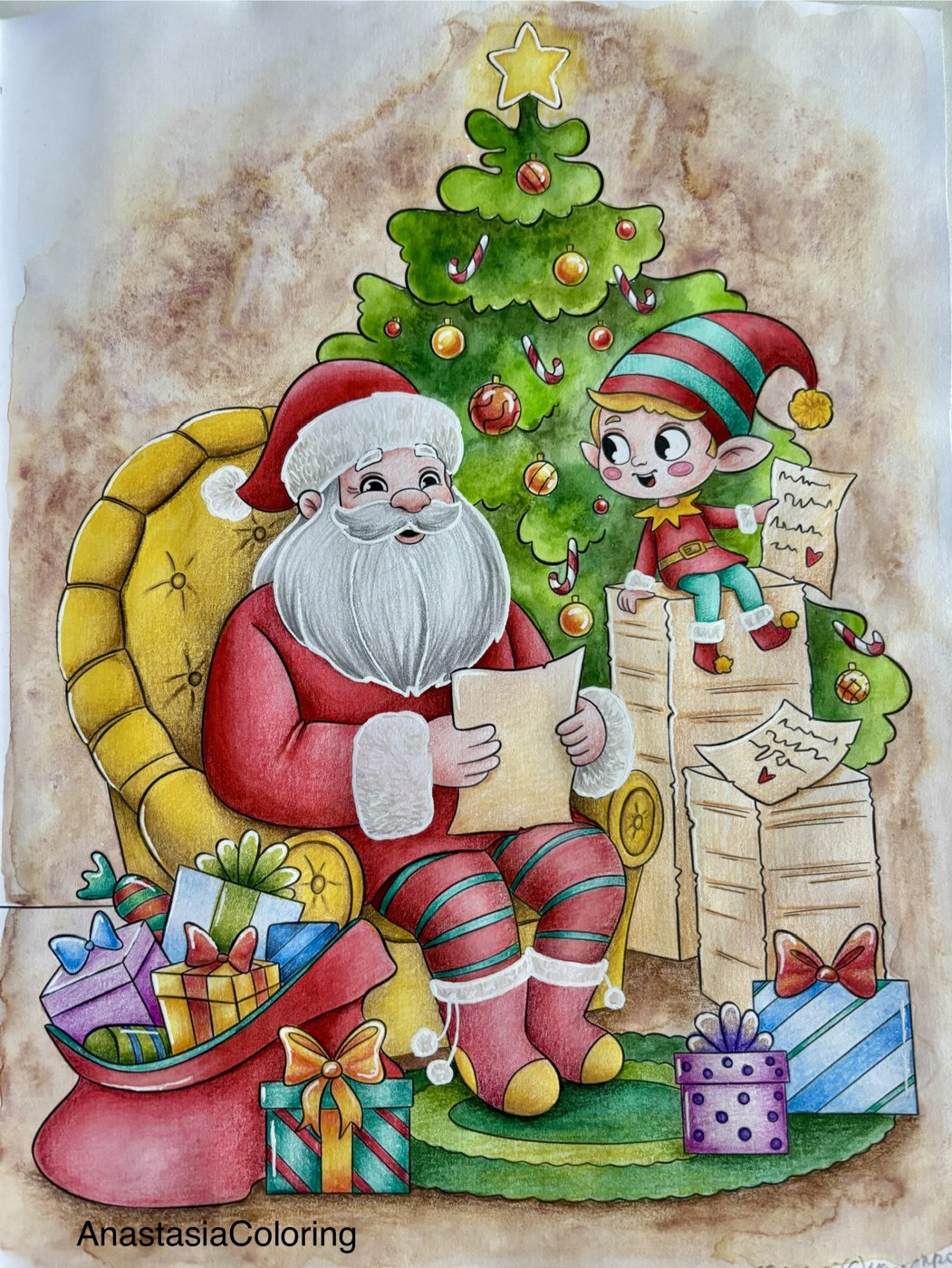 Работа от AnastasiaColoring