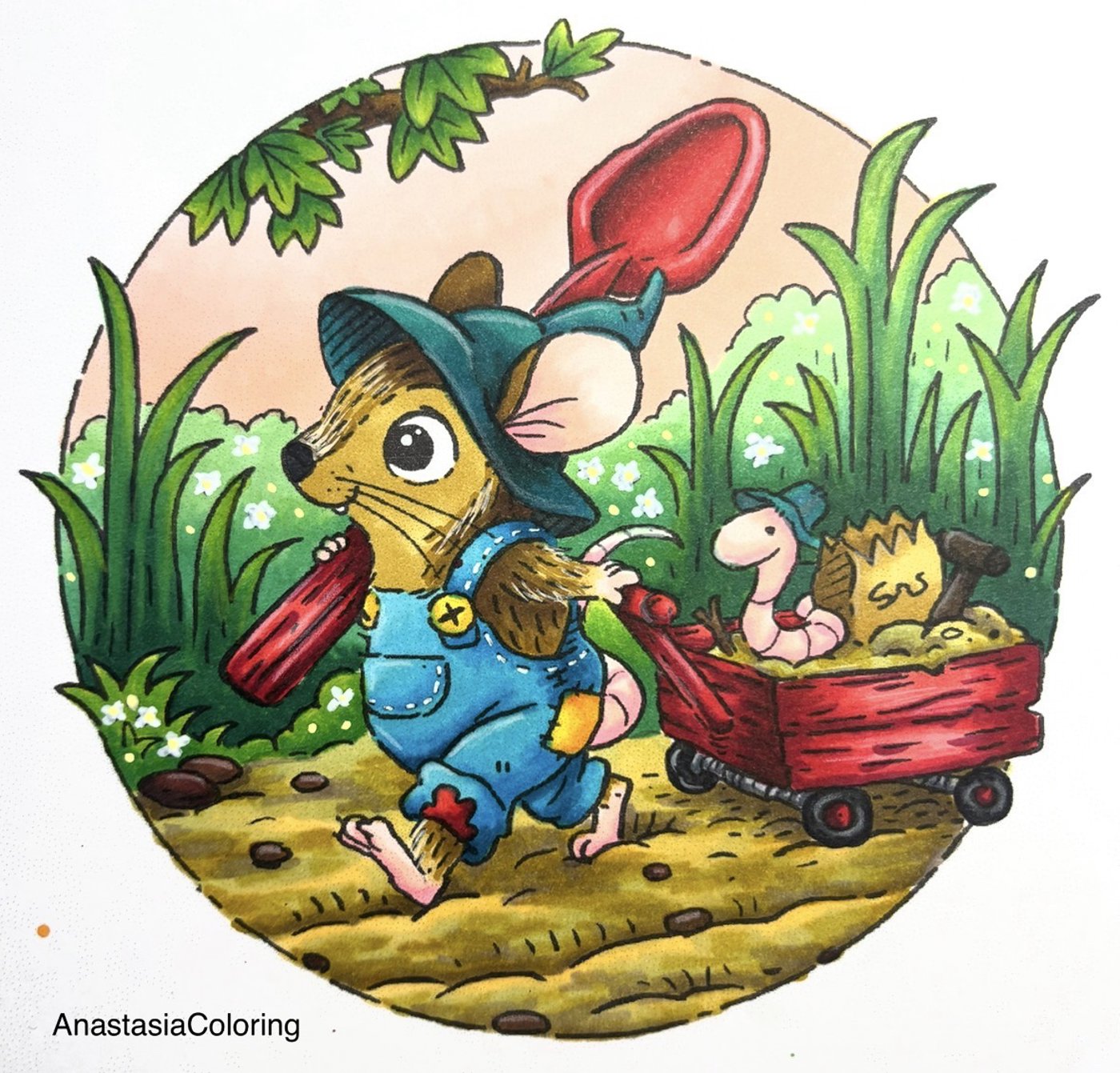 Работа от AnastasiaColoring