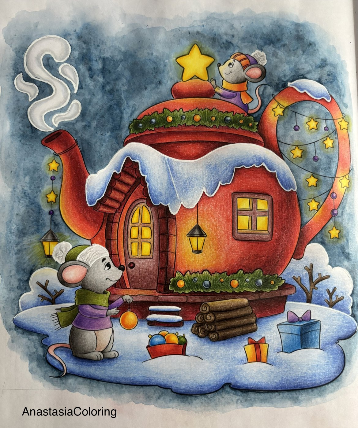 Работа от AnastasiaColoring