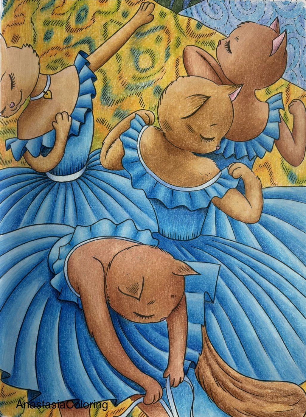 Работа от AnastasiaColoring