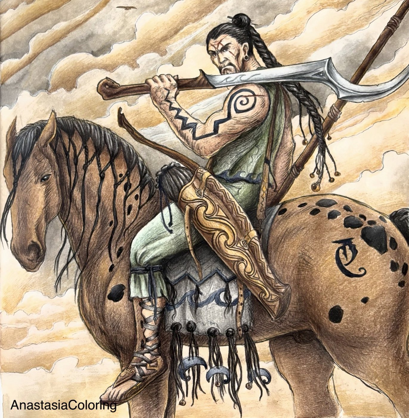 Работа от AnastasiaColoring