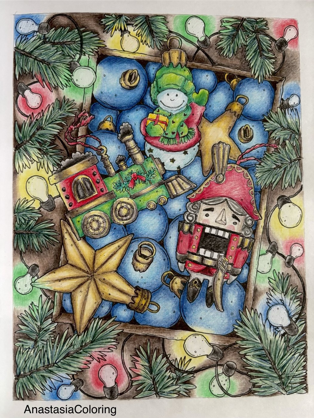 Работа от AnastasiaColoring